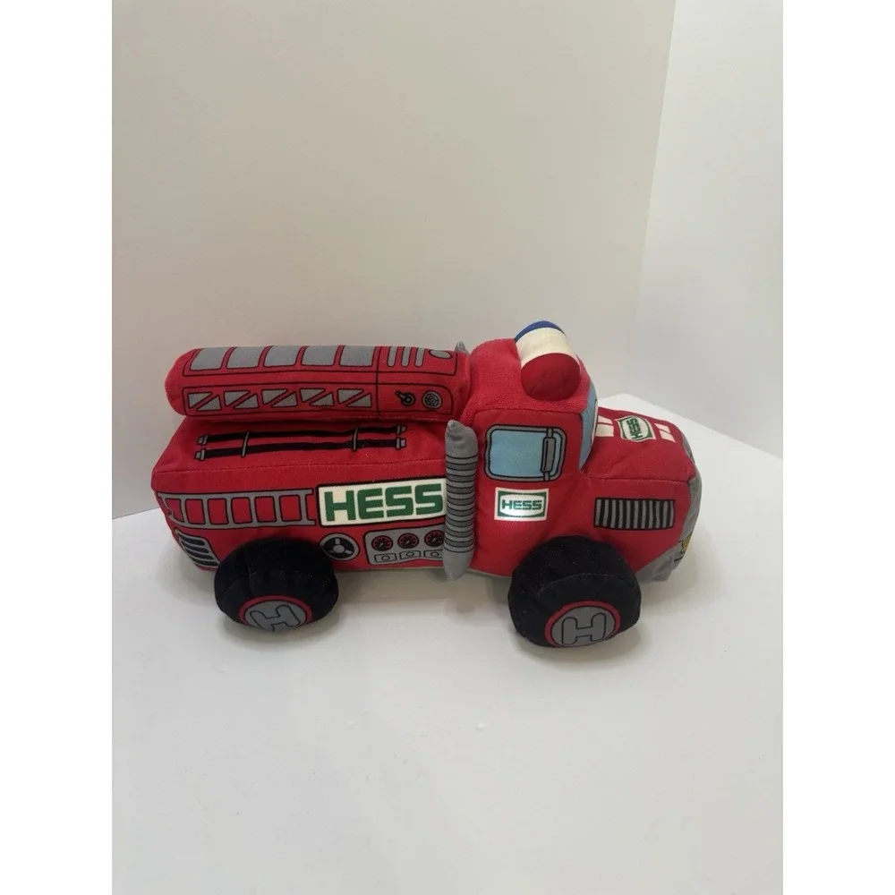 My‎ First Hess Red Fire Truck 2020 Plush Lights & Sound  WORKING